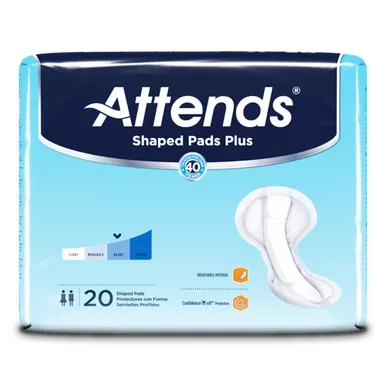 Attends SPDPA - Attends Shaped Pads, Day Plus- Replaces Item 48SPDP