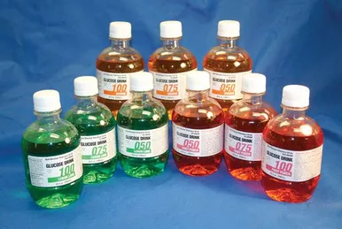 Azer Scientific 10-FP-100 - Glucose Tolerance Beverage Glucose Drink Fruit Punch 100 Gram 10 oz. per Bottle