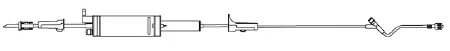 B. Braun Burette IV Administration Set BBraun™ Gravity 1 Port 60 Drops / mL Drip Rate Without Filter 87 Inch Tubing - Case of 20 - 375113-CS