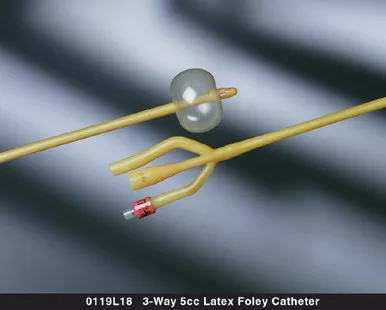 Bard 0119L26 - LUBRICATH Continuous Irrigation 3-Way Foley Catheter 26 Fr 5 cc