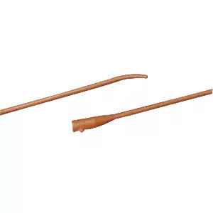 Bard 120622 - Coude Tiemann Two-Eye Latex Catheter 22 Fr 16"
