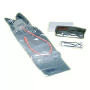 Bard 4A3053 - Intermittent Catheter Kit Touchless Closed System / Male 14 Fr. Without Balloon Red Rubber