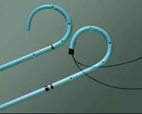 Bard Ureteral Stent with Guidewire Bardex Double Pigtail 6 Fr. 24 cm Polyurethane - Each - 090624SL-EA