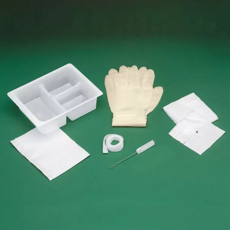 Basic Tracheostomy Clean And Care Tray 4" X 4"- Each of 1