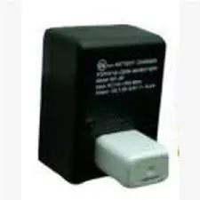 Battery Re-charger Kit, 9 Volt (2 Batteries, 1 Recharger)- 1 Each