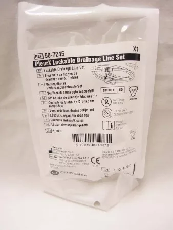 BD 50-7245A - Pleurx Lockable Drainage Line Set