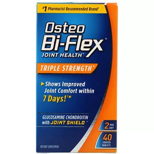 The Bountiful Company 52201 - Osteo Bi-Flex Triple Strength Coated Tablets, 40 Ct