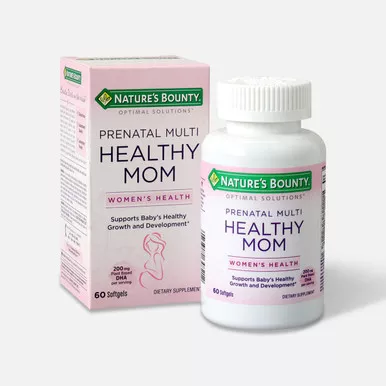 The Bountiful Company 64821 - Optimal Solutions Healthy Mom Prenatal Multi Softgels, 60 Ct