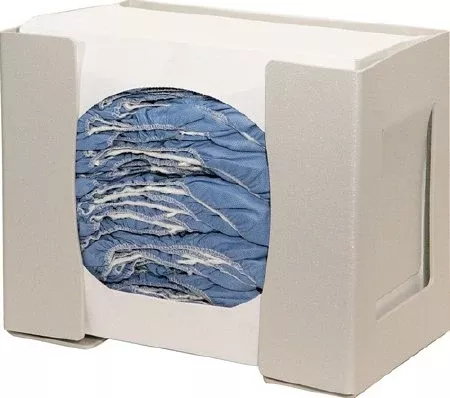 Bowman Manufacturing PPE Dispenser BOWMAN Wall Mount 1-Box Capacity Quartz Beige 12-1/4 W X 10-1/8 H X 7-5/8 D Inch ABS Plastic - Each - PD100-0212-EA