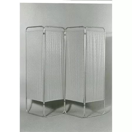 Brandt Industries Privacy Screen Folding 4-Panel Anodized Aluminum - Each - 70002-EA