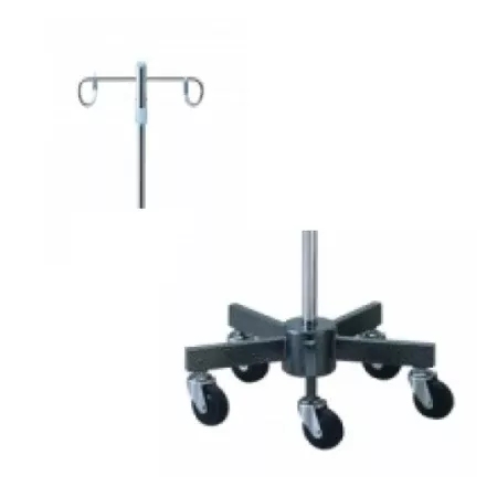 The Brewer Company Pump Stand Base and 2 Hooks Brewer - Each - 43416-2-EA