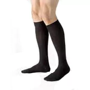 BSN 115001 - Compression Stocking JOBST for Men Knee High Medium Black Closed Toe