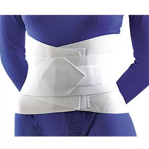 BSN 31-208SMSTD - Back Support FLA Orthopedics Standard Small Hook and Loop Closure 28 to 32 Inch Hip Circumference 10 Inch Height Adult