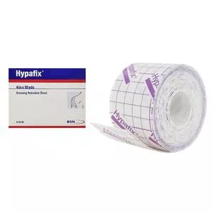BSN 4210 - Dressing Retention Tape with Liner Hypafix Nonwoven Polyester 4 Inch X 10 Yard White NonSterile