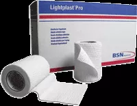 BSN 76954 - Elastic Tape Lightplast Pro Air Permeable Cotton / Spandex / Adhesive 2 Inch X 5 Yard White NonSterile