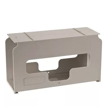 Cardinal Glove Box Holder SharpSafety™In-Room™ Horizontal or Vertical Mounted 2-Box Capacity Beige 4-1/2 X 8 X 12-1/2 Inch Plastic - Each - 8555SA-EA