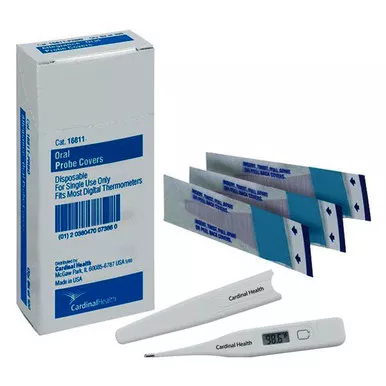 Cardinal Health 16811-EQRO - Dualscale Oral Thermometer, Quick Read, 10 Second