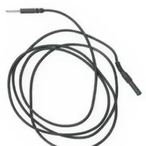 Cardinal Health 50000278A - Socket Leadwire Safe-T-Linc 24", Black/White