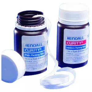 Cardinal Health 7834 - Curity Iodoform Packing Strips 2" x 5" yds.