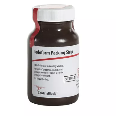 Cardinal Health C-PG15I - Sterile Iodoform Packing Strip 1" x 5 yds.