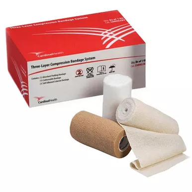 Cardinal Health CAHMLCB3 - Cardinal Health Three-Layer Compression Bandage System