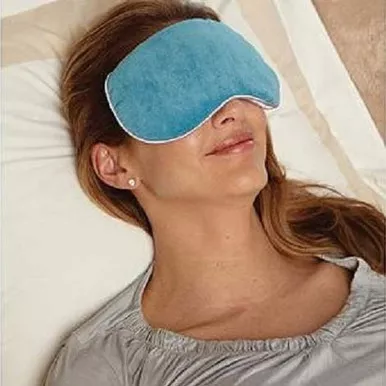 Carex Health BBF4014 - Bed Buddy at Home Relaxation Mask, Blue