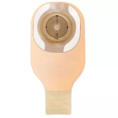 Ceraplus Soft Convex One-piece Drainable Ostomy Pouching System, Lock 'n Roll Microseal Closure, Filter, Adhesive Border, Transparent, Cut-to-fit Up To 2-1/8" Opening- Box of 5