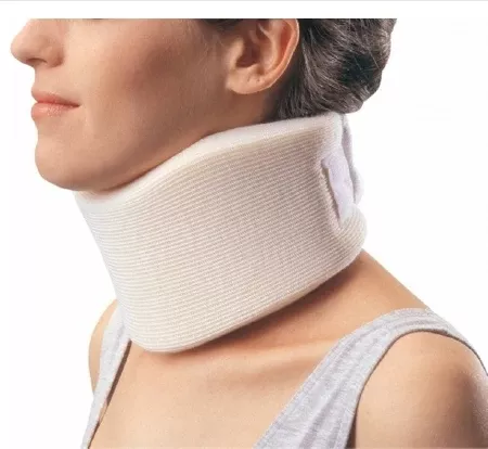Cervical Collar ProCare Form Fit™ Low Contoured / Medium Density Adult Small One-Piece 3 Inch Height 18-1/2 Inch Length 11 to 16 Inch Neck Circumference- Default Title