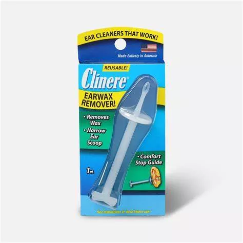 Clinere Reusable Ear Wax Remover Tool With Comfort Guide- 1 Each