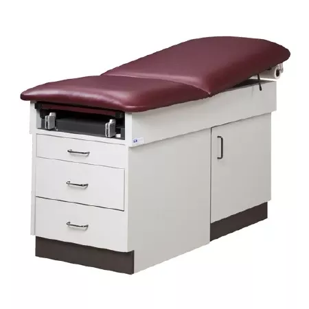 Clinton Industries Family Practice Table Model 8870 Fixed Height - Each - 8870-3SB-1GR-2GR-EA