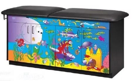 Clinton Industries Pediatric Treatment Table Imagination Series Fixed Height - Each - 7936-EA