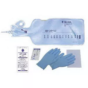 Coloplast 1012 - Intermittent Closed System Catheter Kit Self-Cath Straight Tip 12 Fr. Without Balloon Lubricated PVC