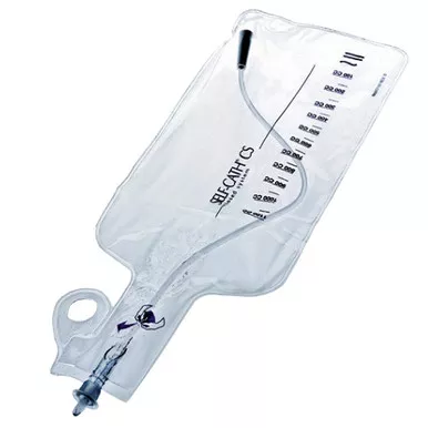 Coloplast 1108 - Intermittent Closed System Catheter Self-Cath Straight Tip 8 Fr. Without Balloon Lubricated PVC