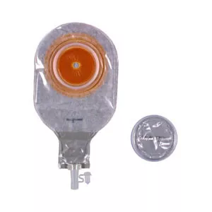 Coloplast 12805 - Ostomy Pouch Assura Post-op Non-Sterile One-Piece System 12-1/4 Inch Length 1/2 to 2-3/4 Inch Stoma Drainable Flat, Trim to Fit