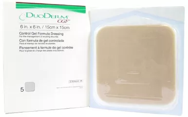 ConvaTec 187970 - Hydrocolloid Dressing DuoDERM CGF Border 2-1/2 X 2-1/2 Inch Square Sterile