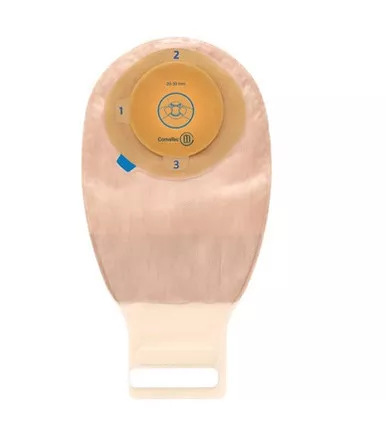 ConvaTec 413511 - Esteem + Moldable One-Piece Closed-End Pouch, Modified Stomahesive, Filter, 8" Panel Opaque, 1-9/16" x 1-15/16"