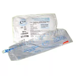 ConvaTec CB14 - Intermittent Catheter Tray Cure Catheter™ Closed System / Straight Tip 14 Fr. Without Balloon