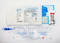 ConvaTec CS16 - Intermittent Catheter Kit Cure Catheter™ Closed System / Straight Tip 16 Fr. Without Balloon