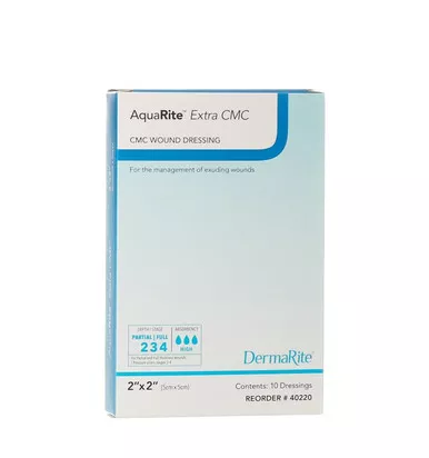 Dermarite 40220 - AquaRite Extra CMC Dressing 2" x 2"