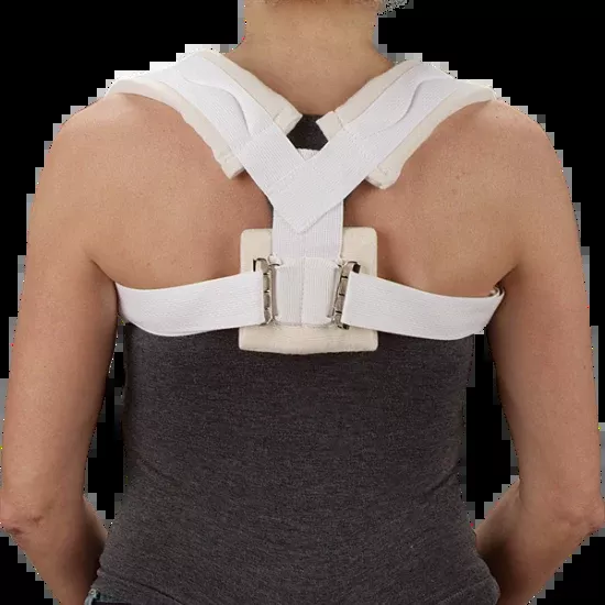 DeRoyal 3-Way Clavicle Strap with Cotton Stockinette Cover