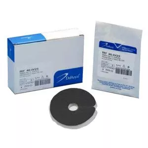 Deroyal 46-IV25 - Algidex Ag I.V. PATCH Silver Alginate Catheter Foam Dressing, 1" Disc with 7mm Opening