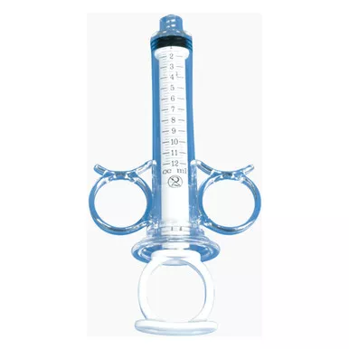 Deroyal 77-301294 - DeRoyal Angiographic 3-Ring Control Syringe, 12 mL, Male Rotator