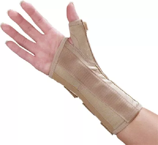 DeRoyal Functional Wrist Splint with Abducted Thumb Length 7 Inch