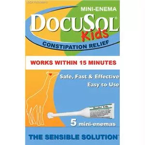 Docusol Kids Mini Enema- Box of 5