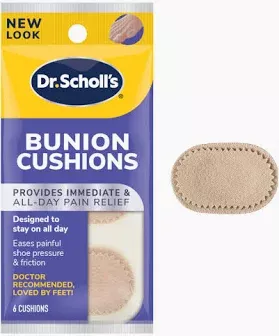 Dr. Scholl's Felt Bunion Cushion, 6 Ct- Pack(age) of 6