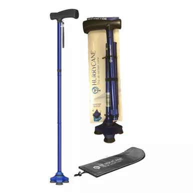Drive Medical HCANE-BL-C2 - Hurrycane Freedom Edition, Blue
