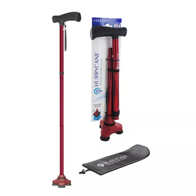 Drive Medical HCANE-RD-C2 - Hurrycane Freedom Edition, Red