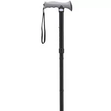 Drive Medical RTL10370BK - Black Folding Cane with Gel Grip Handle