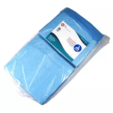Dynarex 1348 - Underpad Dynarex 30 X 36 Inch Disposable Fluff / Polymer Heavy Absorbency