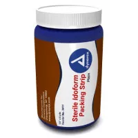 Dynarex 3411 - Packing Strip, Iodoform, Sterile, 1/4" X 5